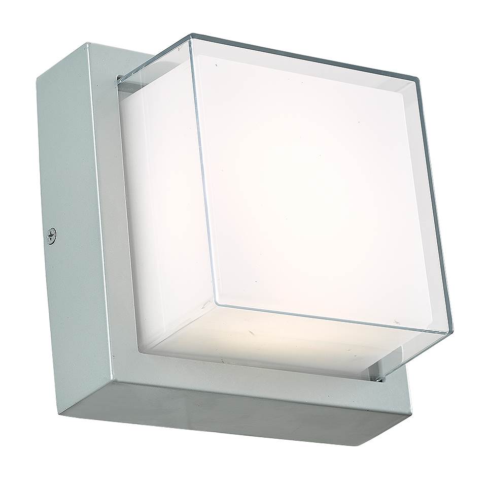 Abra Lighting Square Hooded Wet Location Wall Sconce