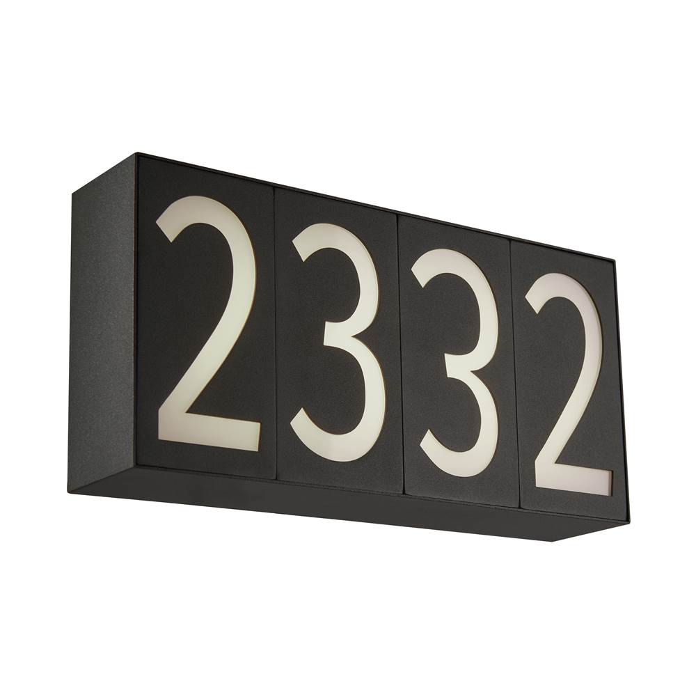 Abra Lighting  House Numbers item 50091NL-4-MB