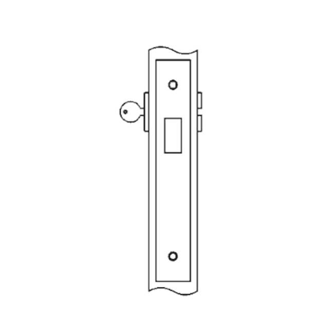 Accurate Lock And Hardware   item 9105.2.5.US26D