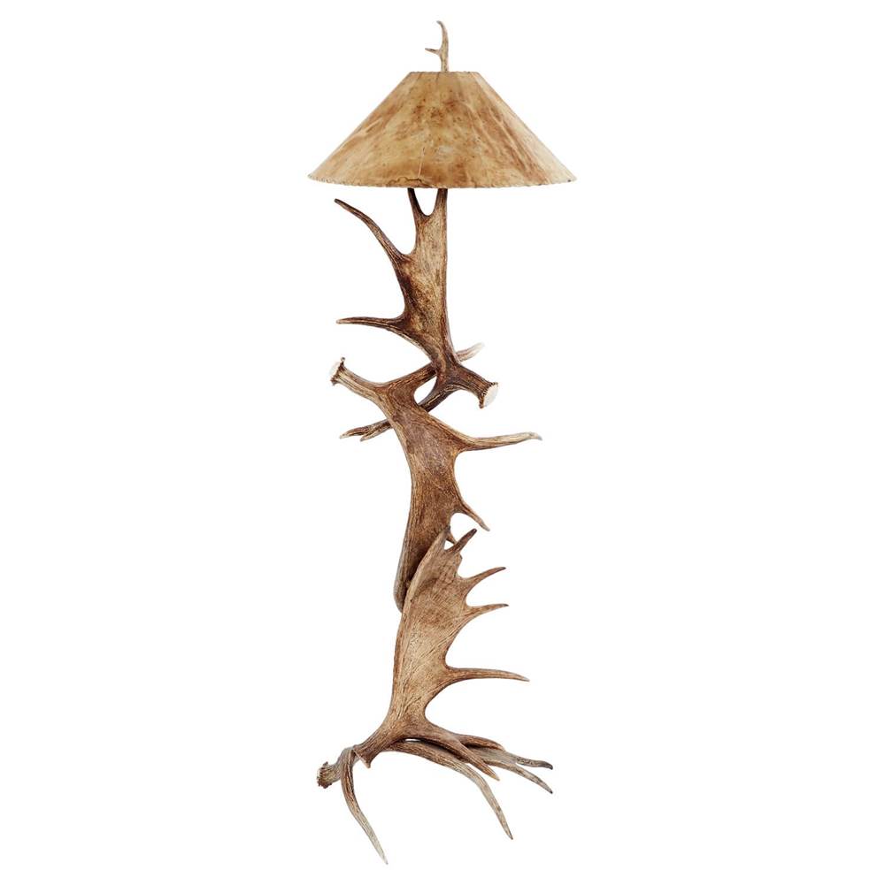 Ashore Inc Floor Lamps Lamps item MOOSE-FLOOR-LAMP/Aged Iron
