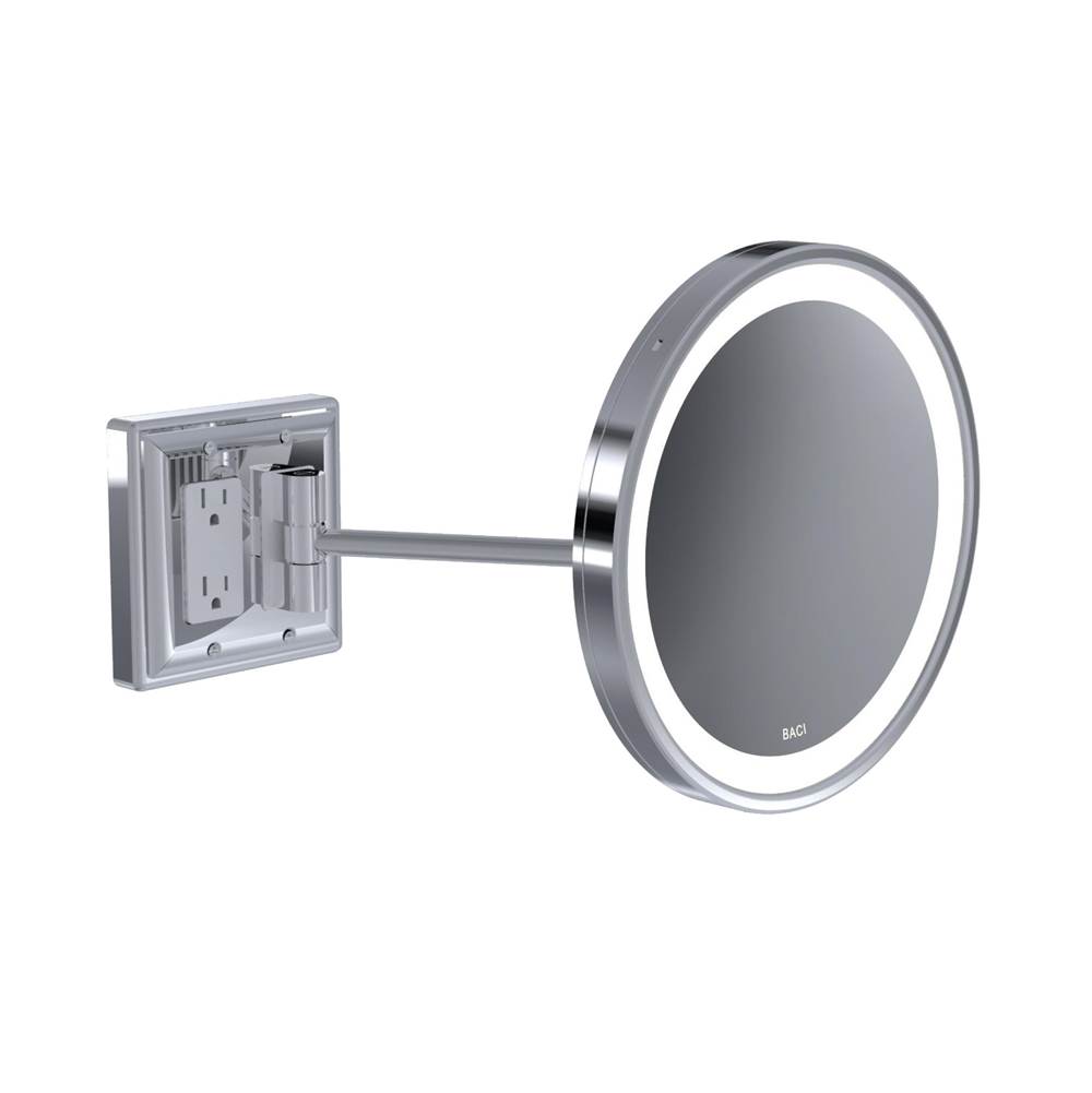 Baci Mirrors Magnifying Mirrors Bathroom Accessories item BSRX10-09-SN
