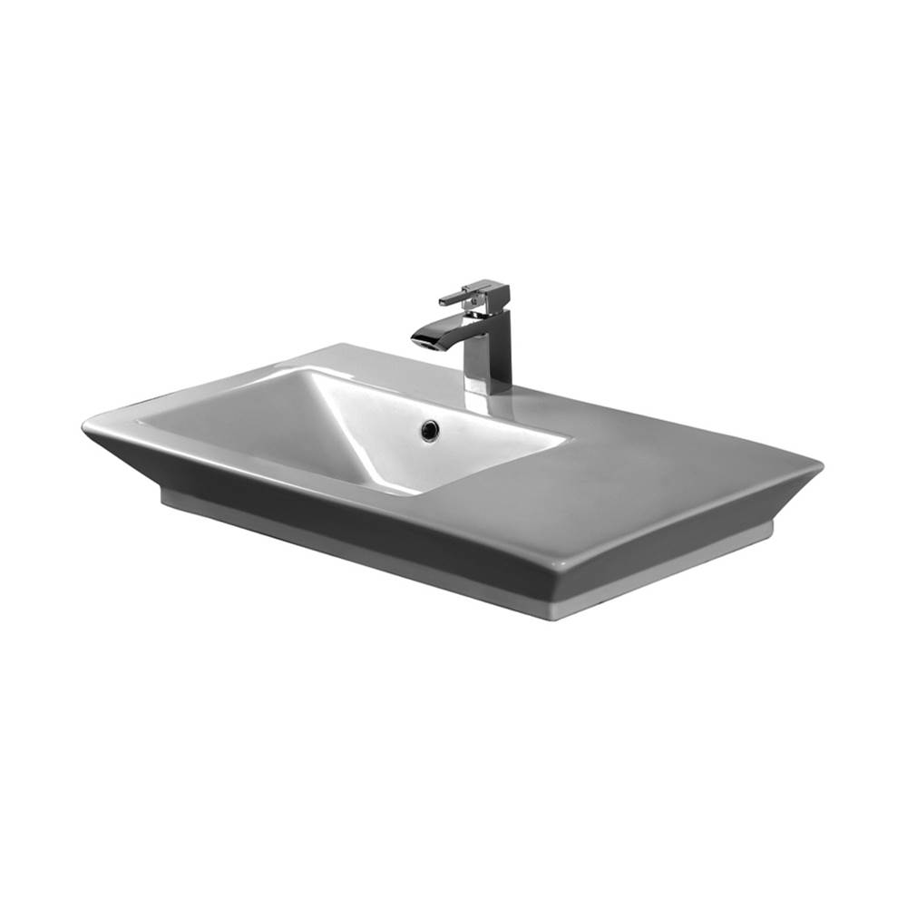 Barclay Vessel Bathroom Sinks item 4-360WH