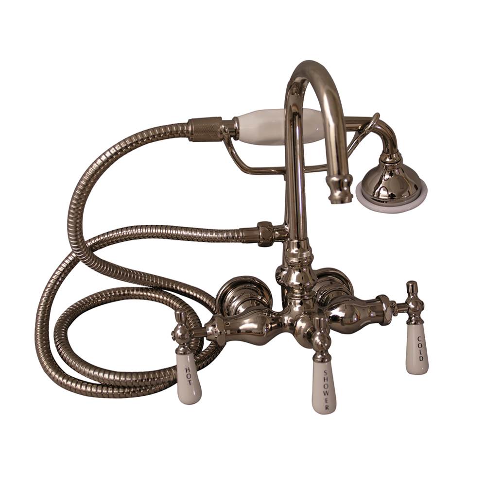 Barclay  Roman Tub Faucets With Hand Showers item 4022-PL-PN