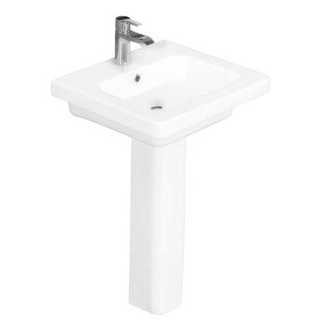 Barclay Complete Pedestal Bathroom Sinks item 3-1074WH
