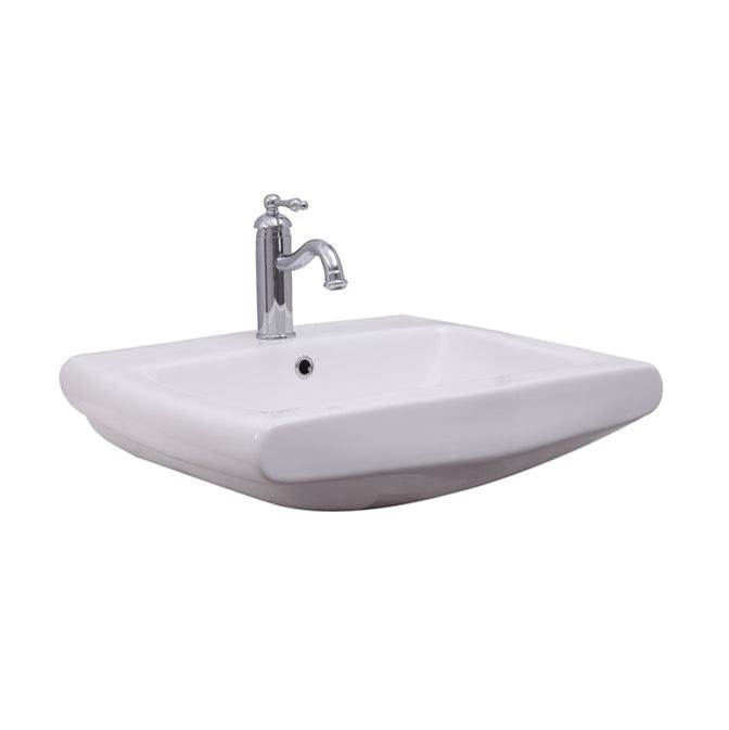Barclay Wall Mounted Bathroom Sink Faucets item 4-1454WH