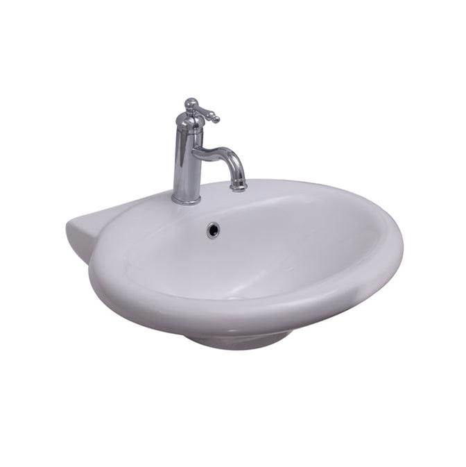Barclay Wall Mounted Bathroom Sink Faucets item 4-281WH