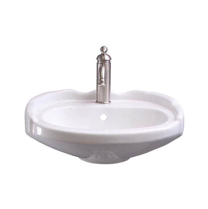 Barclay Wall Mounted Bathroom Sink Faucets item 4-3044WH