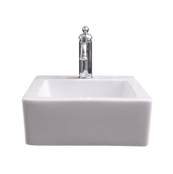 Barclay Wall Mounted Bathroom Sink Faucets item 4-9053WH