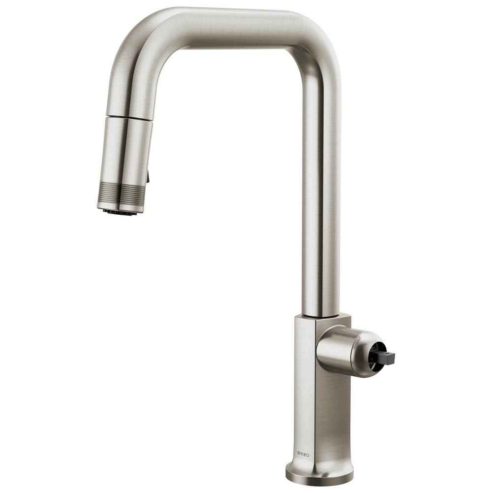 Brizo Retractable Faucets Kitchen Faucets item 63007LF-SSLHP-L