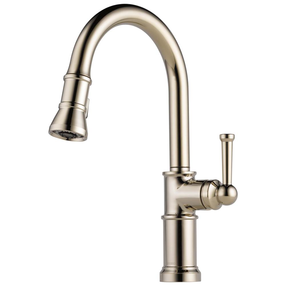 Brizo Retractable Faucets Kitchen Faucets item 63025LF-PN