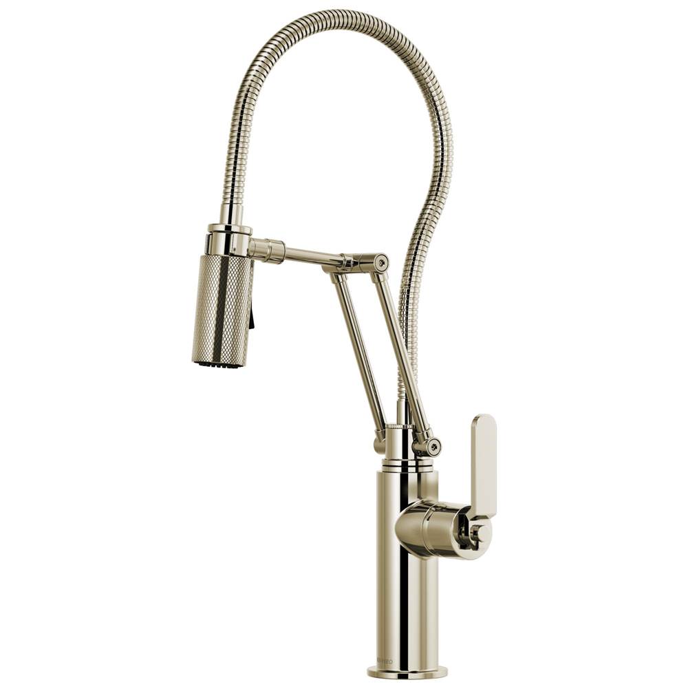 Brizo Retractable Faucets Kitchen Faucets item 63144LF-PN