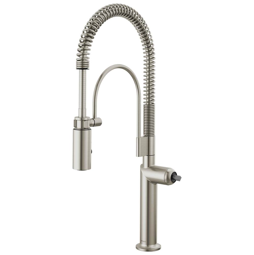 Brizo Retractable Faucets Kitchen Faucets item 63375LF-SSLHP
