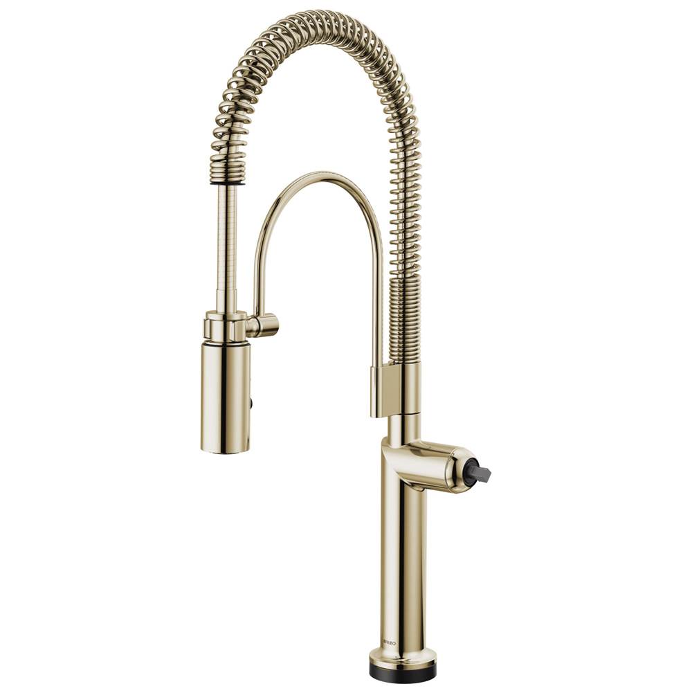 Brizo Retractable Faucets Kitchen Faucets item 64375LF-PNLHP