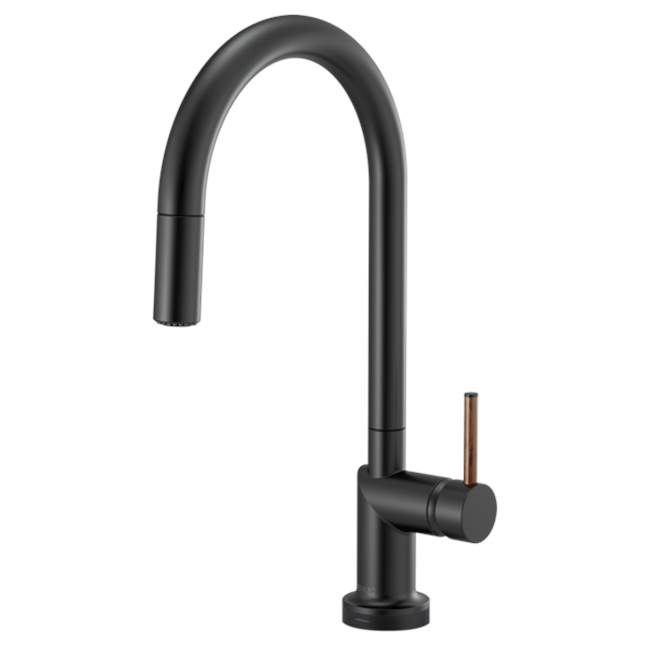 Brizo Retractable Faucets Kitchen Faucets item 64075LF-BLLHP