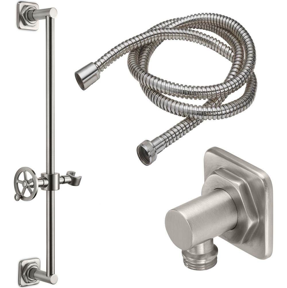 California Faucets Shower System Kits Shower Systems item 9127-85W-BLKN