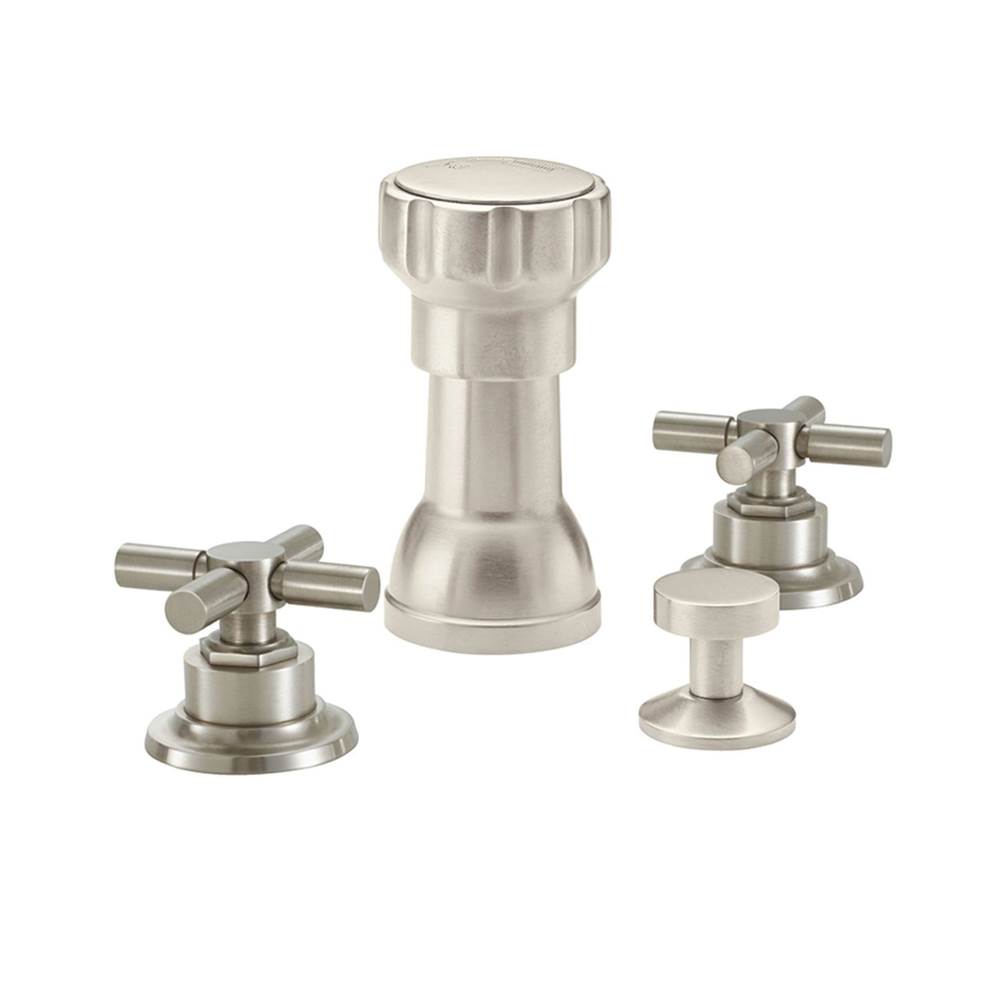 California Faucets Widespread Bathroom Sink Faucets item 3004X-WHT