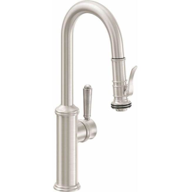 California Faucets Deck Mount Kitchen Faucets item K10-101SQ-33-BLK