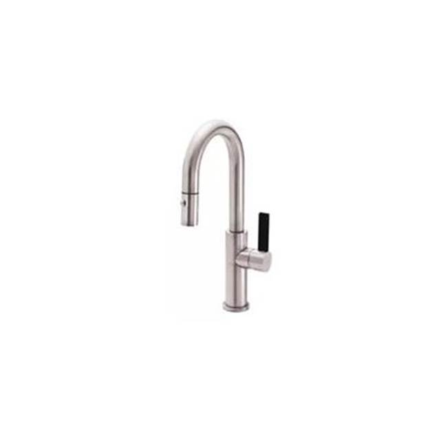 California Faucets Pull Down Faucet Kitchen Faucets item K51-102-BFB-MWHT