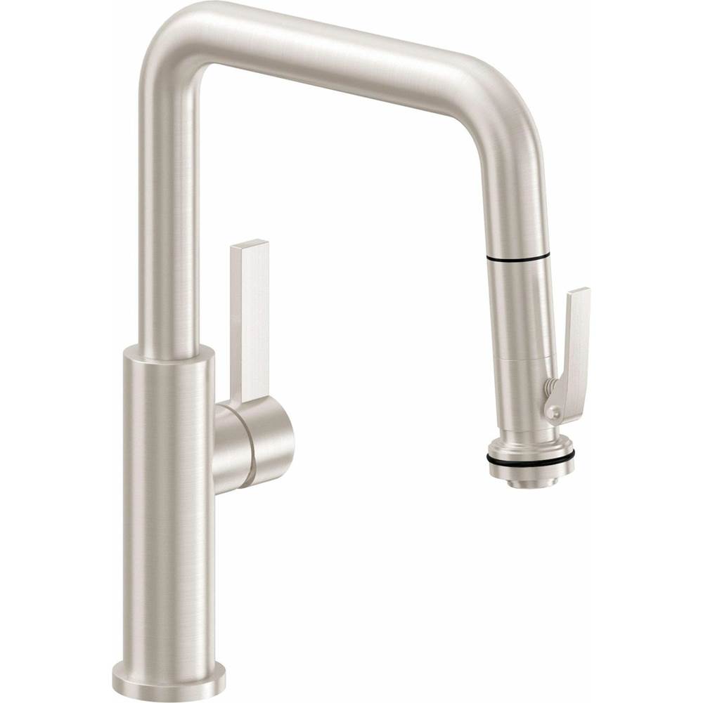 California Faucets Pull Down Faucet Kitchen Faucets item K51-103SQ-BST-WHT