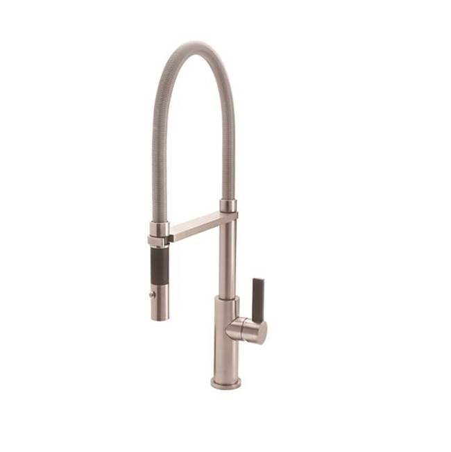 California Faucets Pull Out Faucet Kitchen Faucets item K51-150-BFB-LSG