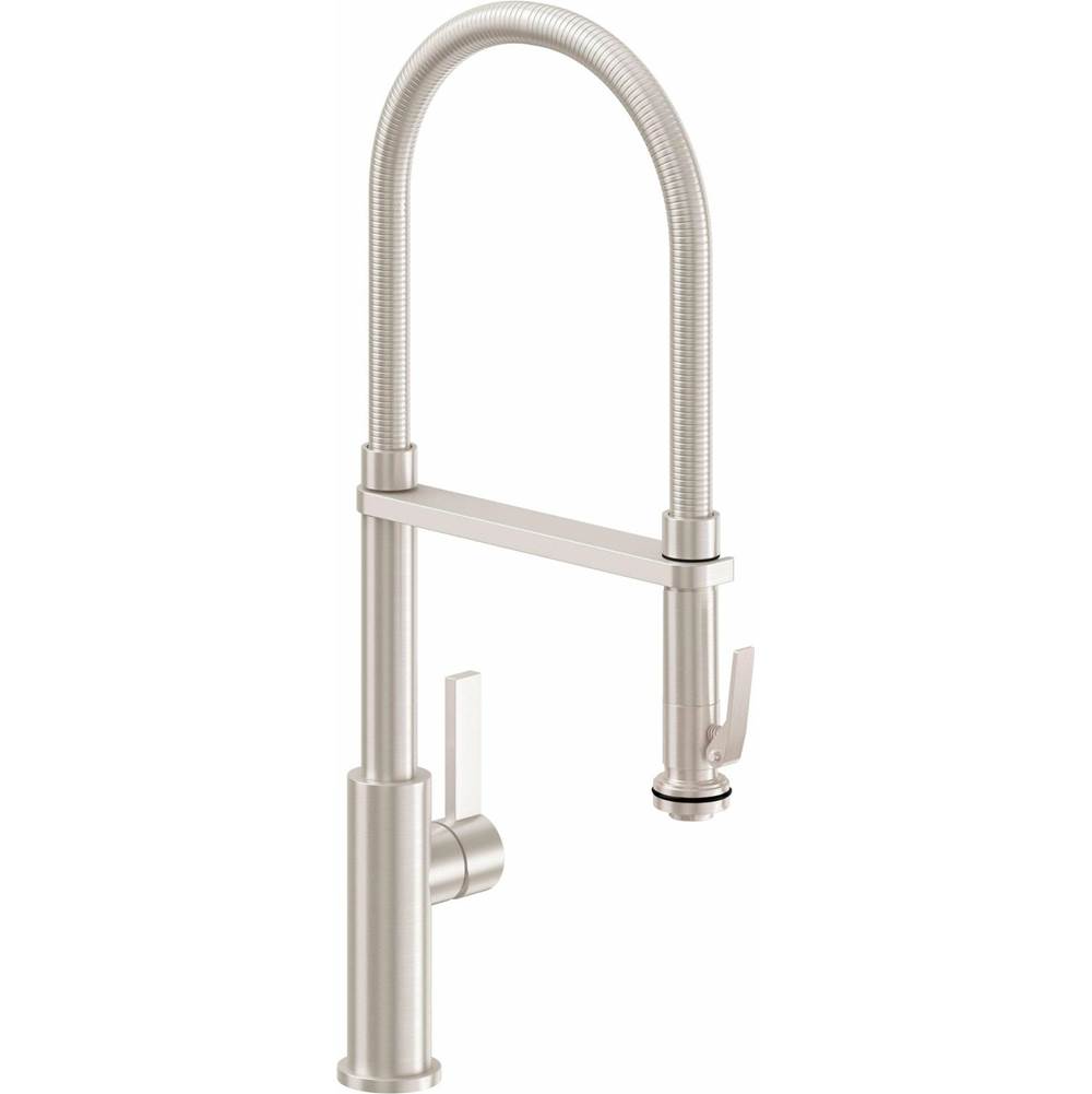 California Faucets Single Hole Kitchen Faucets item K51-150SQ-FB-SB