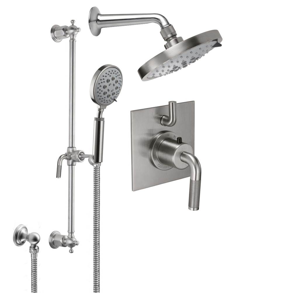 California Faucets Shower System Kits Shower Systems item KT03-30K.25-BLK
