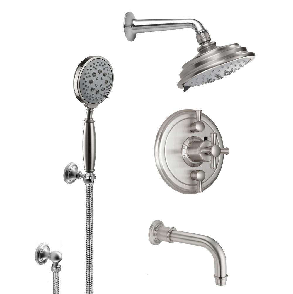 California Faucets Shower System Kits Shower Systems item KT07-48X.25-SC
