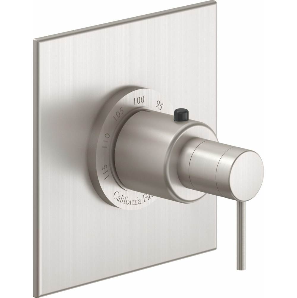 California Faucets Thermostatic Valve Trim Shower Faucet Trims item TO-THFN-52-BBU