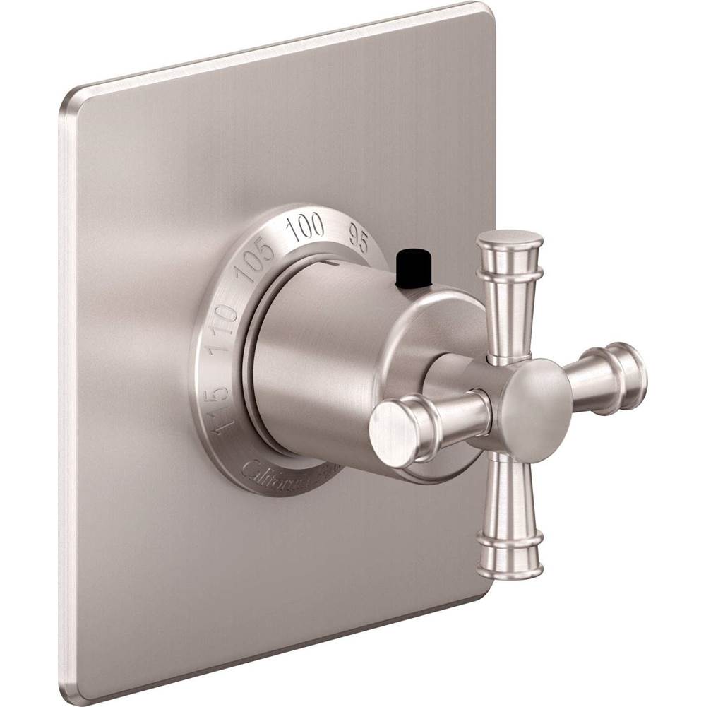 California Faucets Thermostatic Valve Trim Shower Faucet Trims item TO-THQN-C1XS-SC