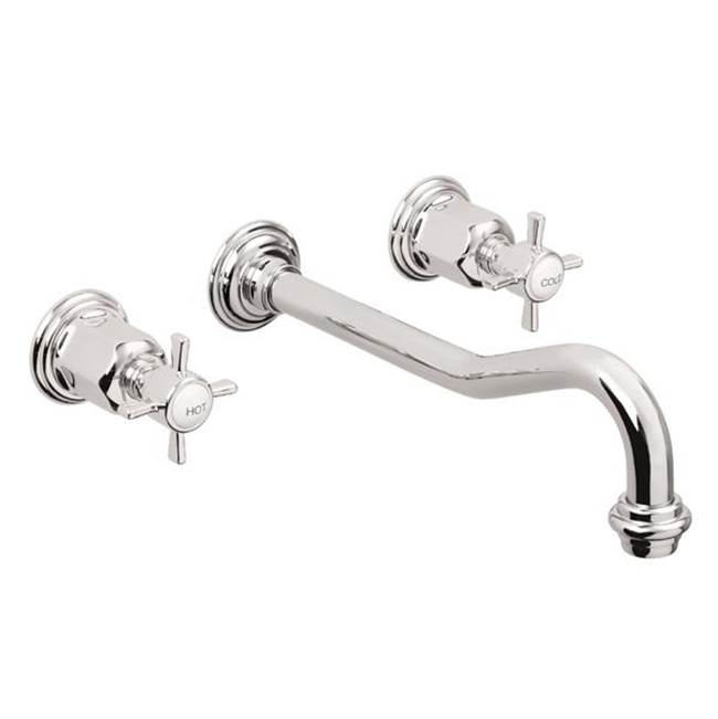 California Faucets Wall Mounted Bathroom Sink Faucets item TO-V3402-9-ACF