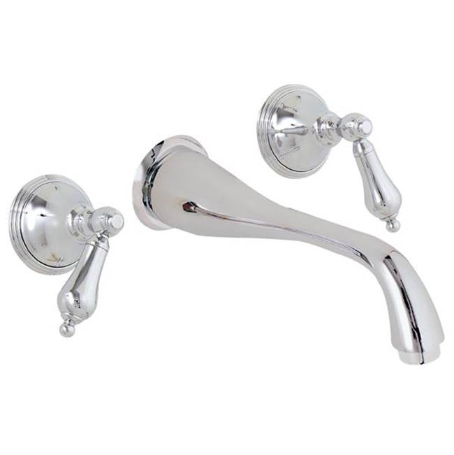 California Faucets Wall Mounted Bathroom Sink Faucets item TO-V5502-9-ABF