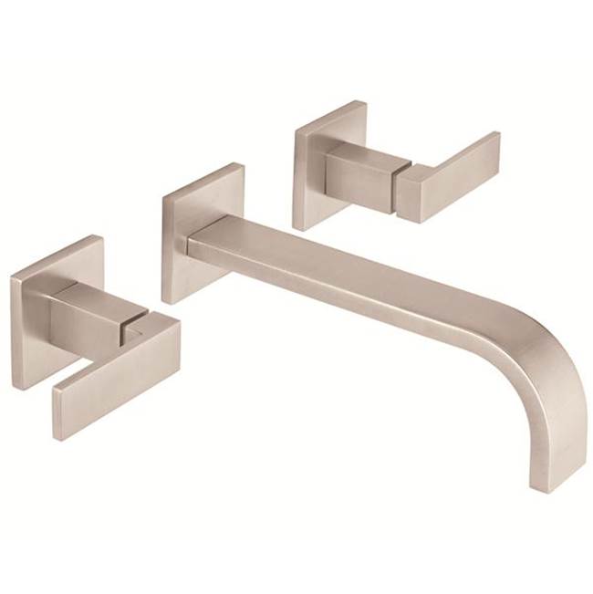 California Faucets Wall Mounted Bathroom Sink Faucets item TO-V7802-9-USS