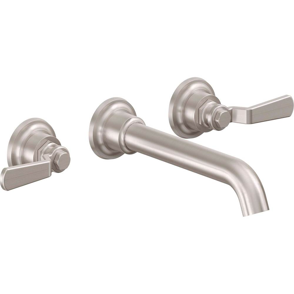 California Faucets Wall Mounted Bathroom Sink Faucets item TO-V8002-9-BTB