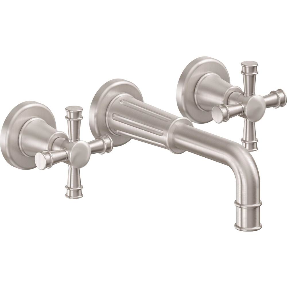 California Faucets Wall Mounted Bathroom Sink Faucets item TO-VC102XS-7-USS