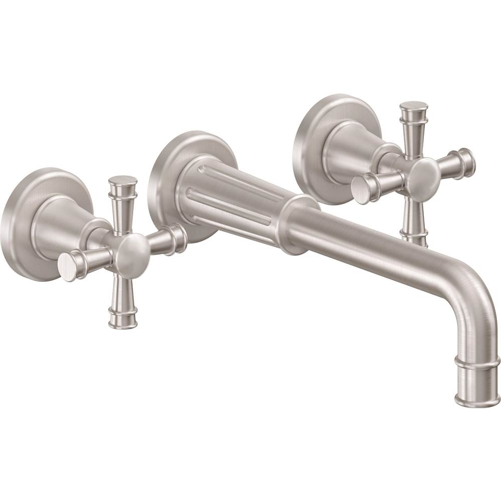 California Faucets Wall Mounted Bathroom Sink Faucets item TO-VC102XS-9-MBLK