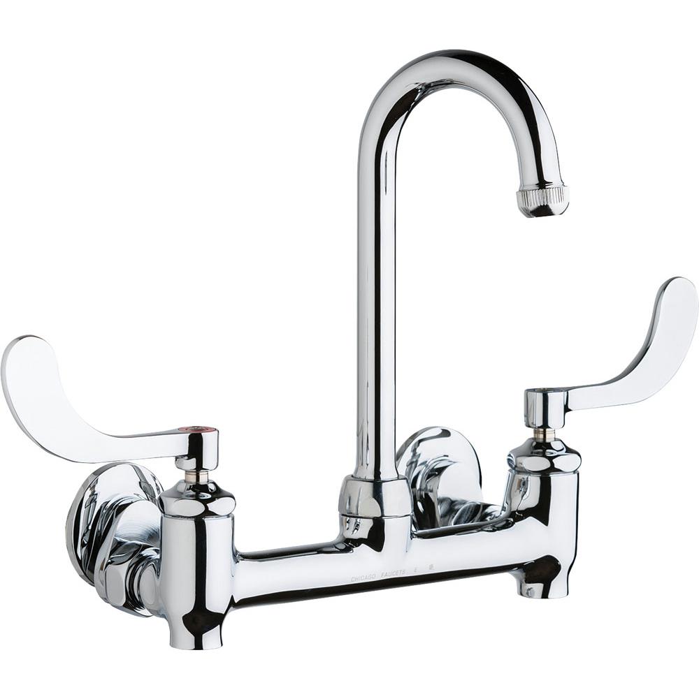 Chicago Faucets Wall Mount Laundry Sink Faucets item 640-GN1AE1-317YAB