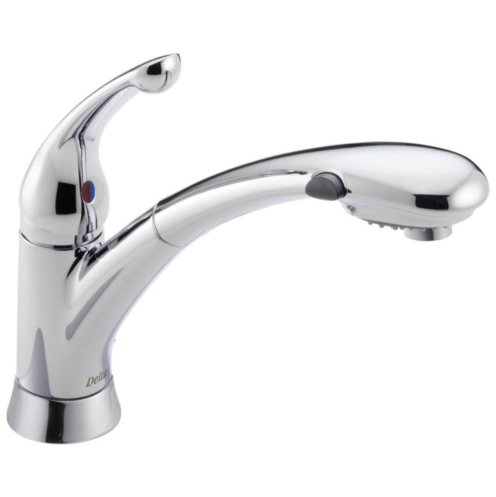 Delta Faucet Deck Mount Kitchen Faucets item 470-DST