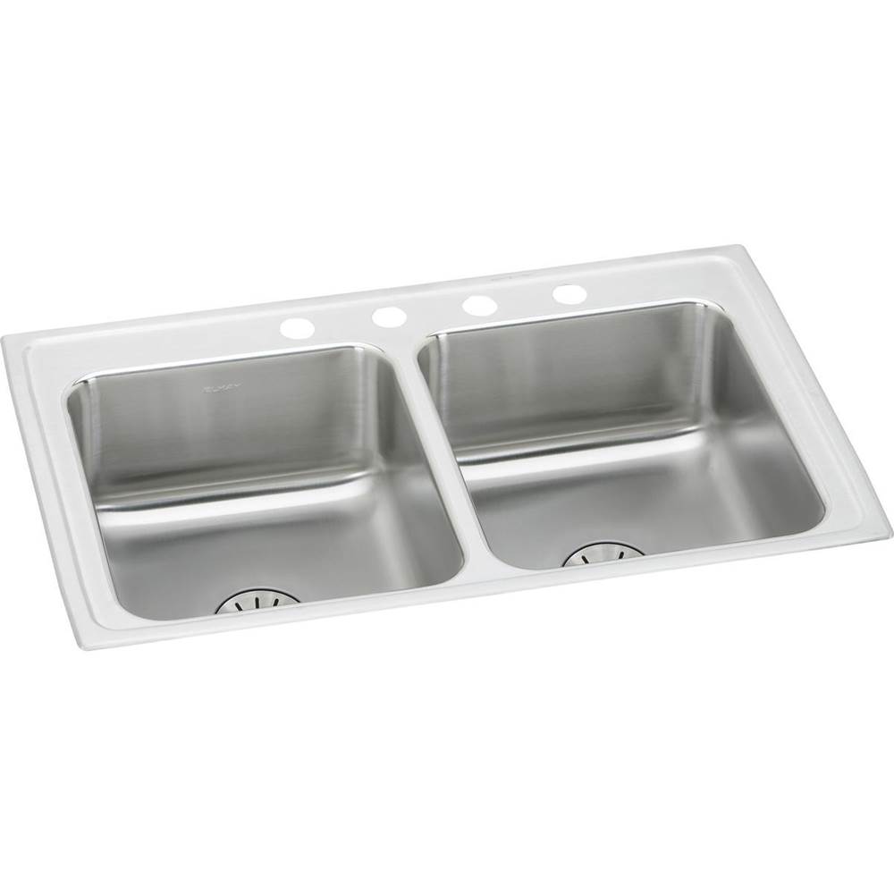 Elkay Drop In Double Bowl Sink Kitchen Sinks item LRAD292265PD0