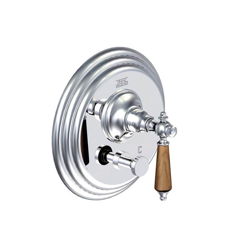 Franz Viegener Pressure Balance Trims With Integrated Diverter Shower Faucet Trims item FV114/58W.0-BN