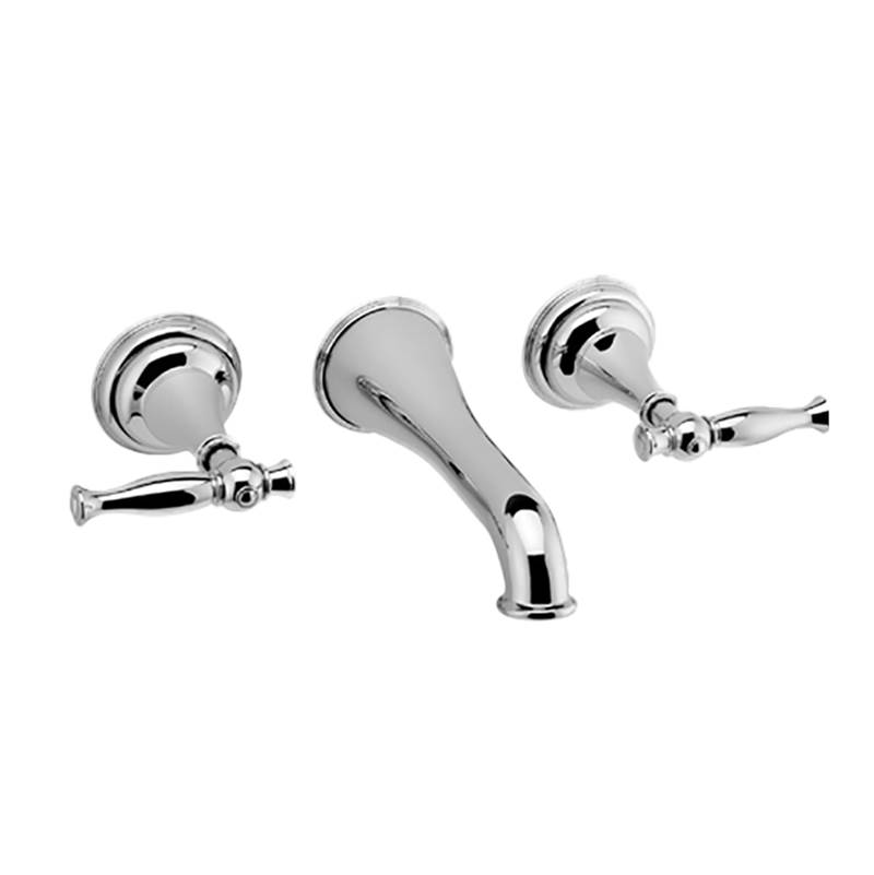 Graff Wall Mounted Bathroom Sink Faucets item G-2430-LM22-PC-T