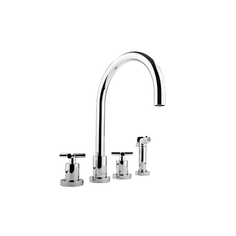 Graff Deck Mount Kitchen Faucets item G-4320-C4-PN