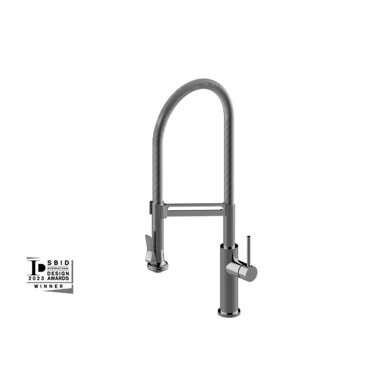 Graff Pull Down Faucet Kitchen Faucets item G-4641-LM66K-MBK/SN
