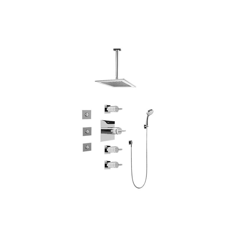 Graff Complete Systems Shower Systems item GC1.131A-C14S-SN-T