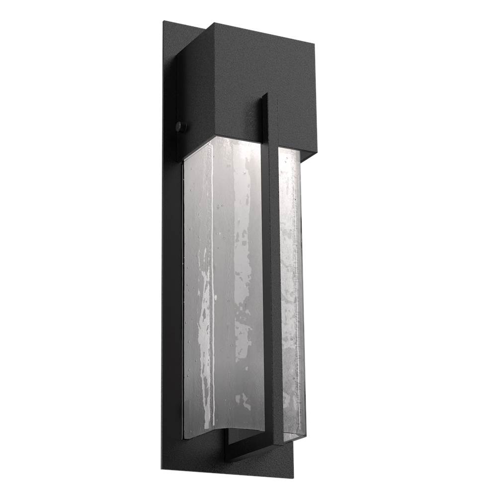 Hammerton Studio Outdoor Short Square Cover Sconce with Metalwork