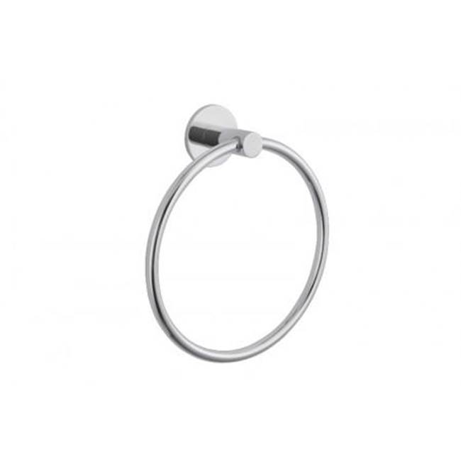 Kartners NICE - Round Towel Ring -Brushed Copper