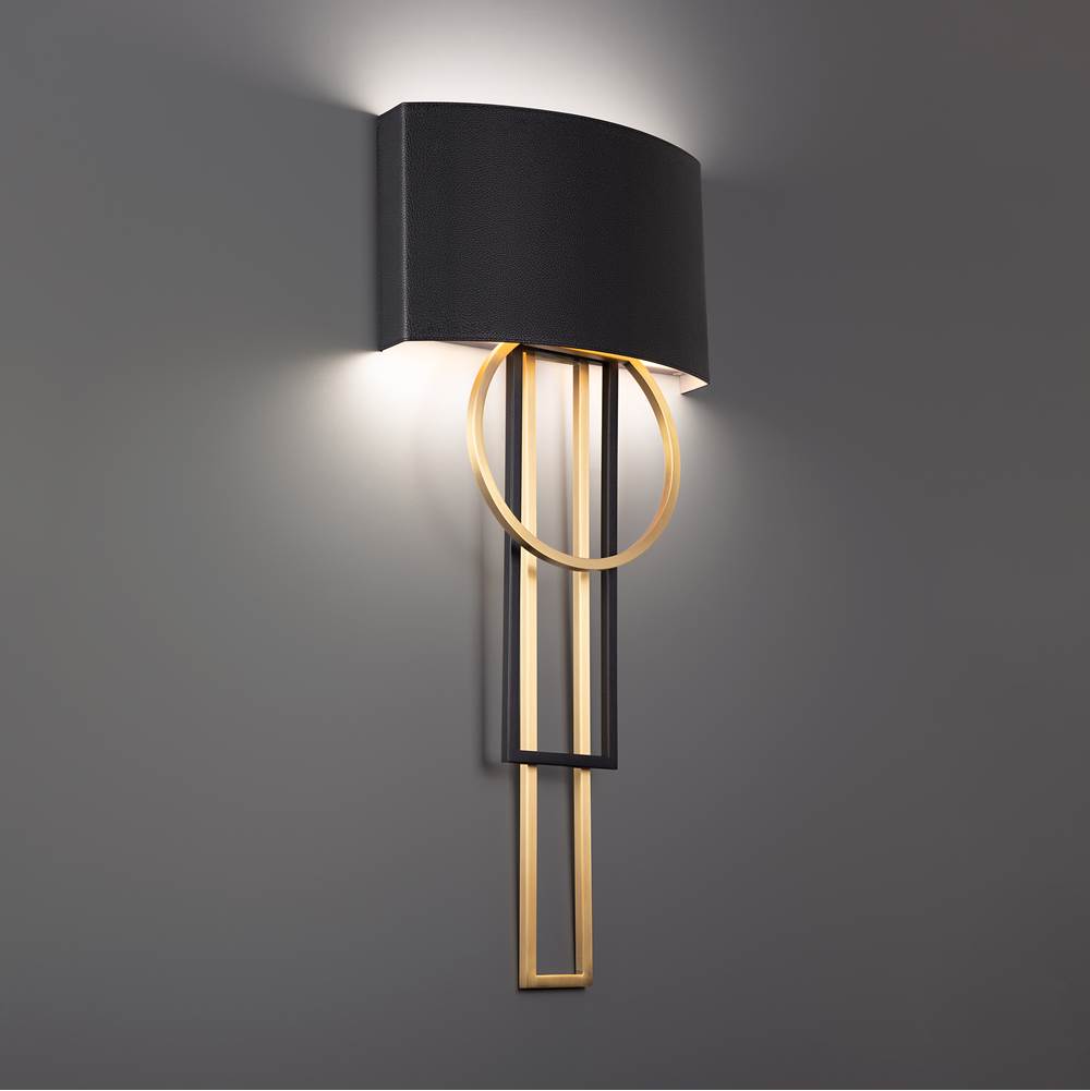 Modern Forms Sconce Wall Lights item WS-80332-BK/AB