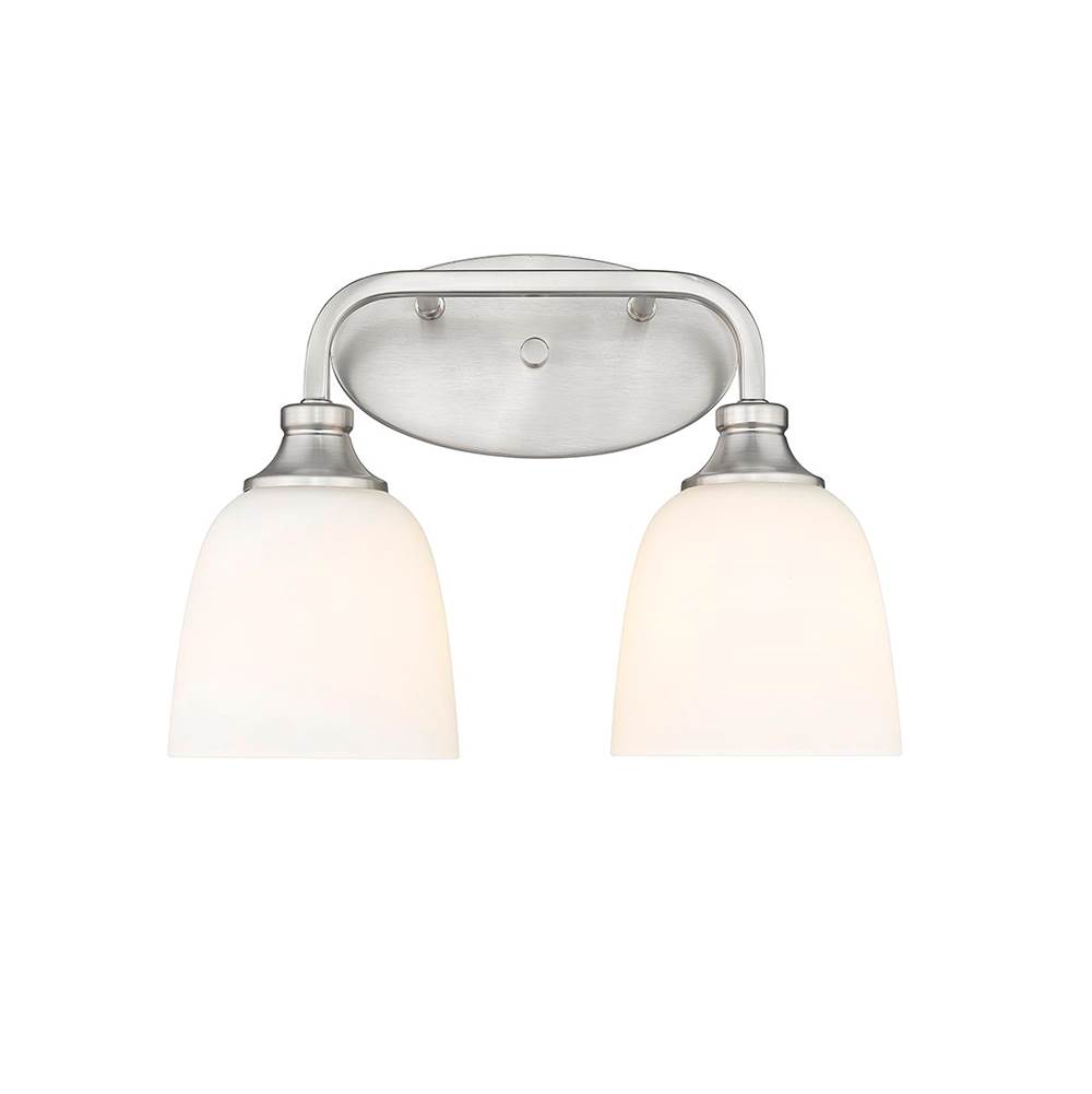 Millennium Lighting Two Light Vanity Bathroom Lights item 491002-BN
