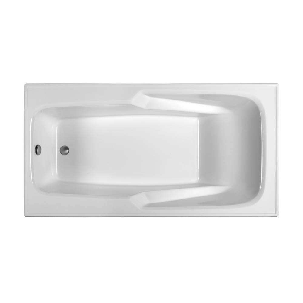 MTI Basics Corner Soaking Tubs item MBSRR7136E-BI
