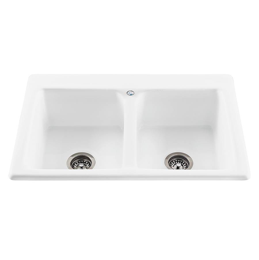 MTI Basics Dual Mount Kitchen Sinks item MBKS30GRP1