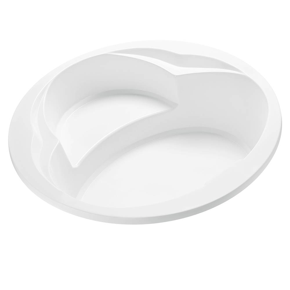 MTI Baths Rendezvoux 2 Acrylic Cxl Drop In Air Bath Elite/Ultra Whirlpool - Biscuit (60X60)